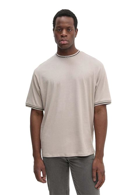 T-shirt con profili logati ARMANI EXCHANGE | T-shirt | 6DZTHX ZJ9JZ4793